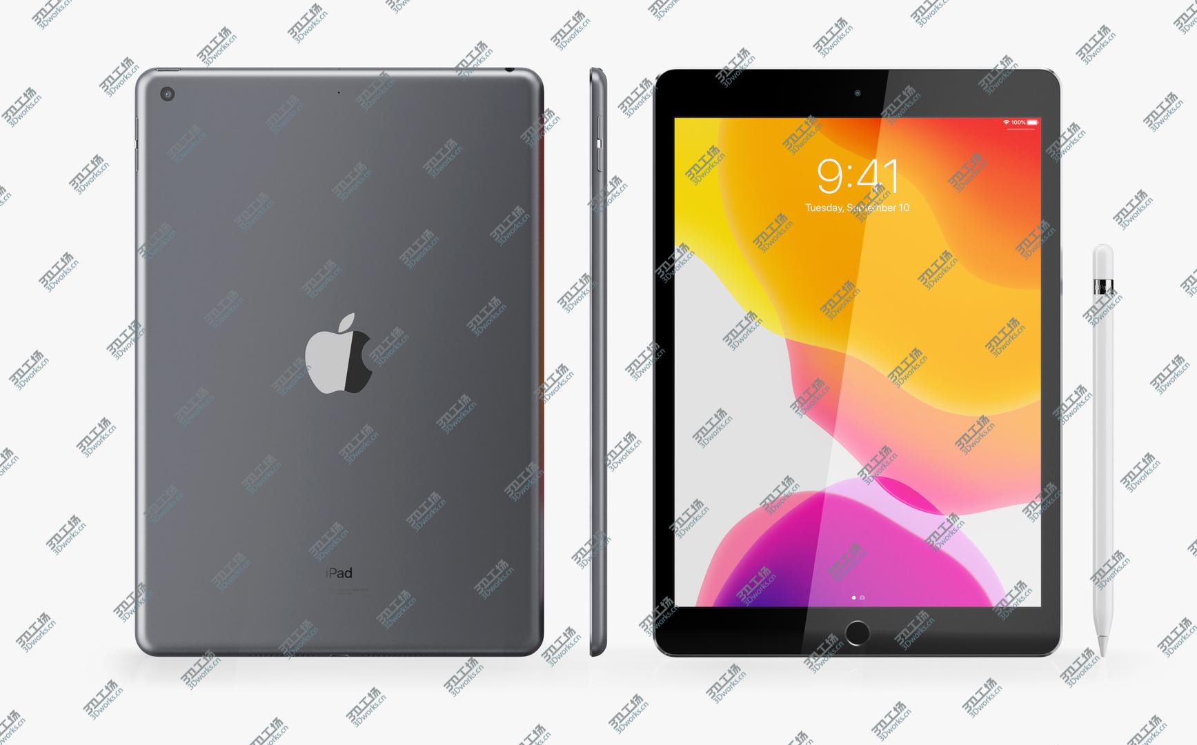 images/goods_img/202104091/3D model iPad 10.2 inch 7th generation 2019/4.jpg